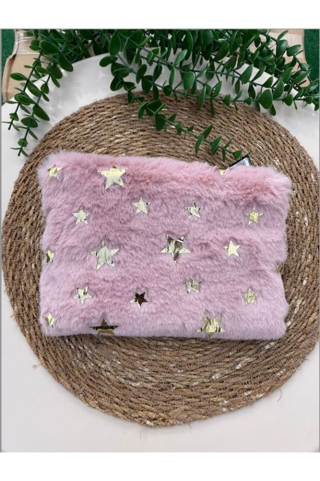 Peluş Kalemlik Veya Makyaj Çantası