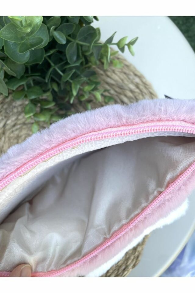 Ayıcıklı Peluş Kalemlik veya Makyaj Çantası