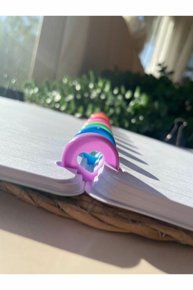 Yeni Nesil Kalp Spiralli Eğlenceli Çizgili Defter For Big Dreams