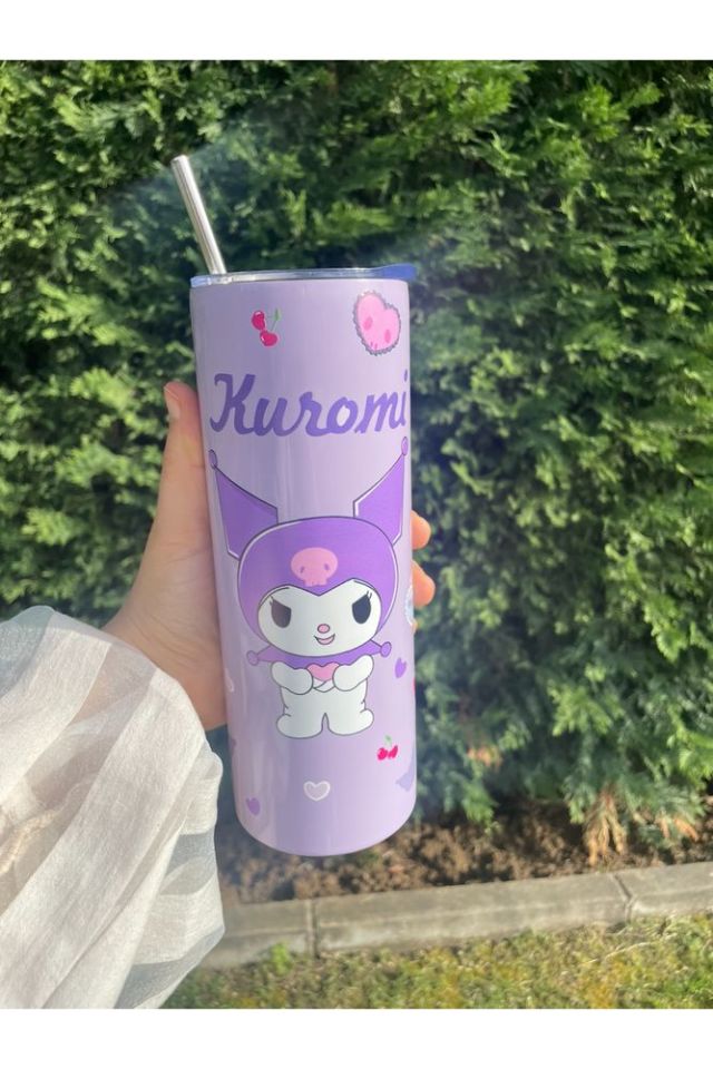 Sanrio Kuromi Çelik Lüx Matara