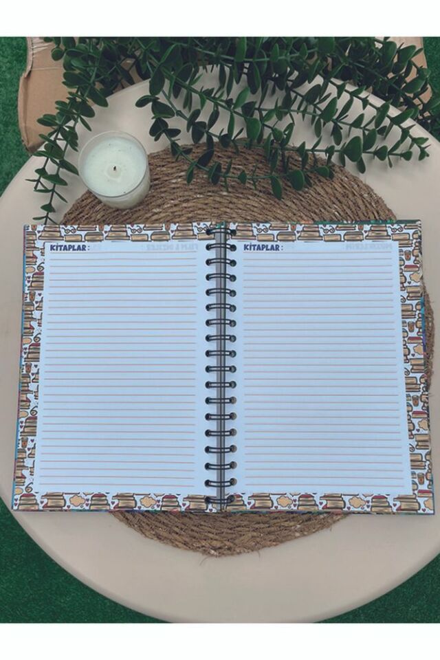 Kedi Konseptli Konuşan Ajanda Tarihsiz Planner