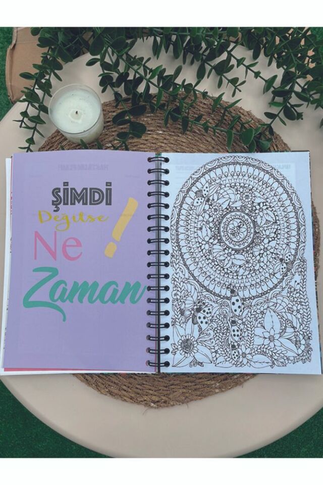 Kedi Konseptli Konuşan Ajanda Tarihsiz Planner