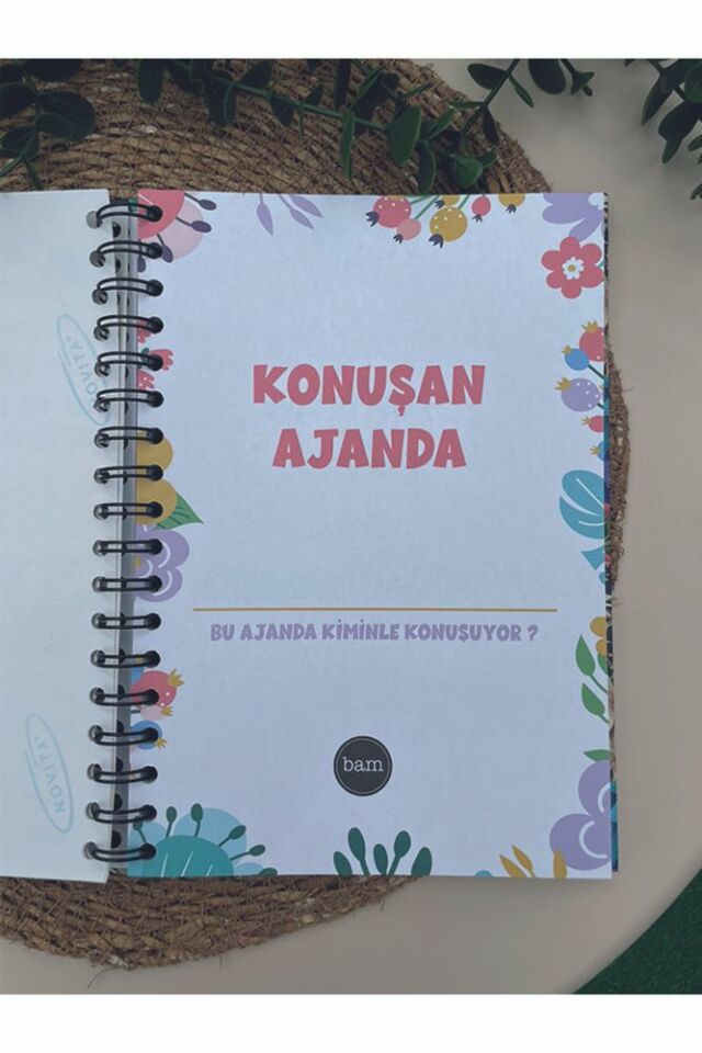 Kedi Konseptli Konuşan Ajanda Tarihsiz Planner